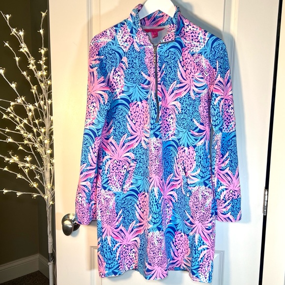 Lilly Pulitzer Skipper Popover Dress Size Medium - Picture 4 of 12